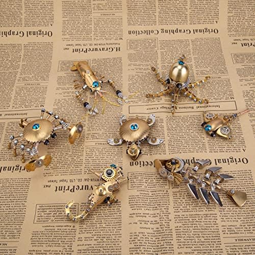 3D Metal Puzzle, Steampunk Sea Horse Model, Puzzle DIY Craft Kit, Gifts for Teens and Adults (100+PCS) - Image 4