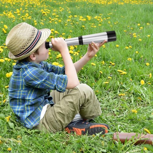 Plastic Pirate Telescope Toy：Portable Adjustable Mini Retro Telescope Zoomable 25x30 Pocket Monocular, Party Supply Accessory Decor - Mini Pirate Spyglass for Birthday Cosplay Party Supplies Costume - Image 6