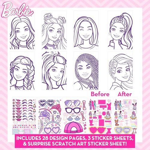 Horizon Group USA Makeup Artist Magazine Kit, Barbie - Image 6