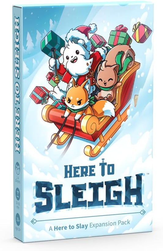 Unstable Games - Here to Sleigh Holiday Expansion Pack - Designed to be added to your Here to Slay Base Game