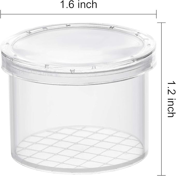 Coopay 16 Pieces Bug Viewer Critter Insect Cage Magnifying Insect Box Bug Magnifier Container Catcher Cage, Science Nature Exploration Tools