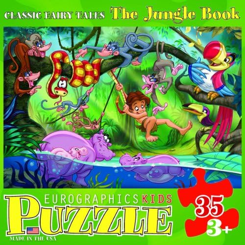 EuroGraphics 35-Piece Classicic Fairy Tales The Jungle Book Puzzle - Image 3
