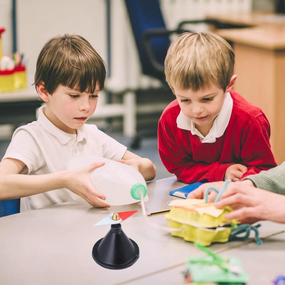 ULTECHNOVO Wing-Shaped Magnetic Needle Science Teaching Aid with Stand Magnetic Compass Needle Experimental Apparatus for Electromagnetic Induction Field Direction Stem Classroom 48 pcs - Image 5