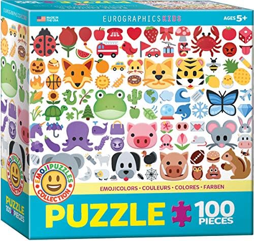 Emoji Colors 100-Piece Puzzle by EuroGraphics