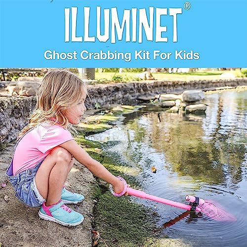 Beach Toys for Kids - Ghost Crabbing Kit - Crab Net - Beach Toy Nets - Bug Catcher Kits - Critters - Youngster Fishing Fishnet - Butterfly Catching - Insects - Ghost Shrimps - Image 6