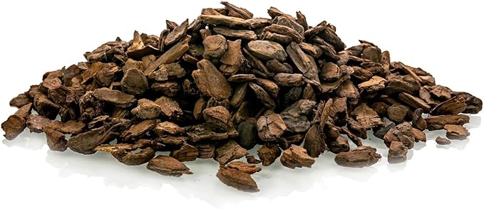 GARDENERA New Zealand Pinus Radiata Bark - 10 Quart - Organic Hand Mixed New Zealand Orchiata Pine Bark for Orchids - Medium Chips 9-12mm - (2 Bags of 5 Quart)