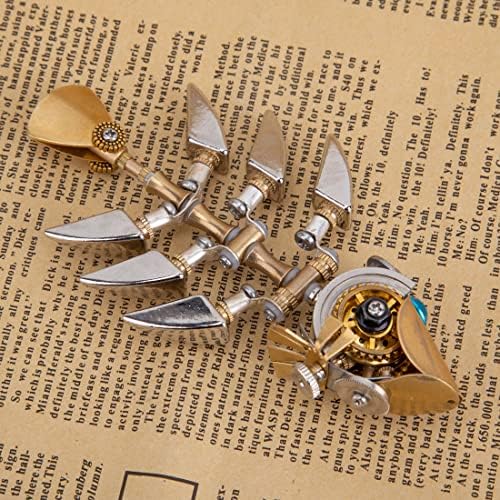 3D Metal Puzzle, Steampunk Bony Fish Model, Puzzle DIY Craft Kit, Gifts for Teens and Adults (100+PCS) - Image 4