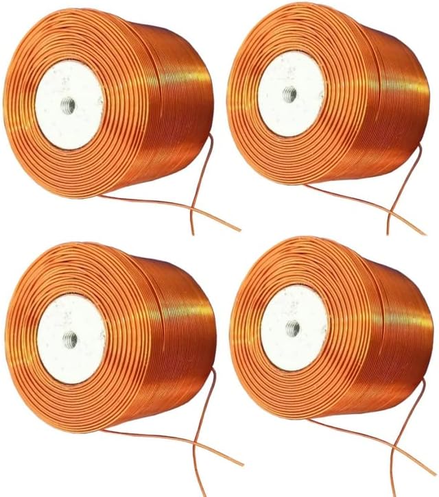 2/4PCS 21X22MM Magnetic Levitation Coil Large Outside Diameter Large Thrust DIY Full Copper Core Coil Experiment Coil (4) by HOME