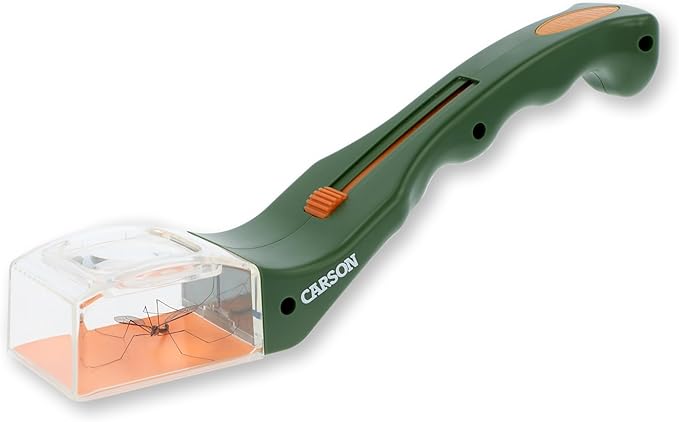 Carson BugView 5X Magnifying Glass Quick-Release Bug Catcher Indoor and Outdoor Tool for Kids or Adults (HU-10)