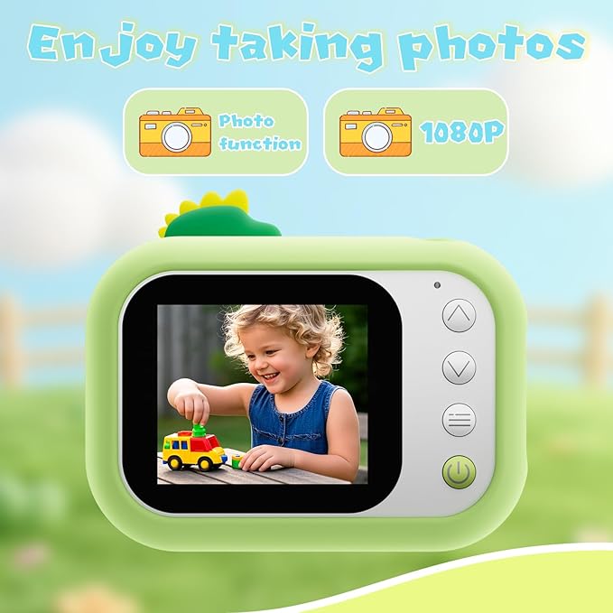 Microscope for Kids Handheld Mini Portable Digital Rechargeable 1000X with 2.4 Screen 1080P 3 in 1 Microscope Photography Recording Edu Gift Age 4-6 8-12 Children Students