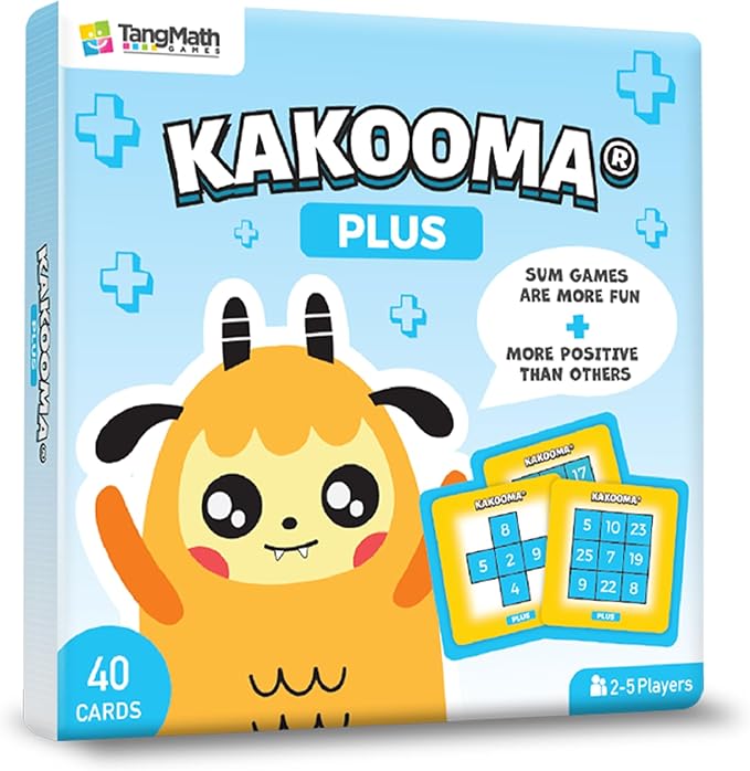 Kakooma Plus – Addition & Subtraction Puzzle Game for Fact Fluency – Fun Math Challenge for Grades 1-4