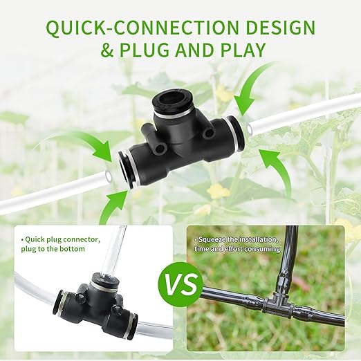 Automatic Watering System for Potted Plants | Indoor Plant Waterer with 30-Day Timer, Dual Self-Priming Pumps, Drip Irrigation Kit for 20 Plants