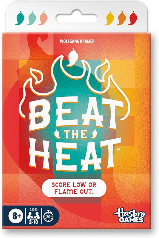 Beat The Heat Game | Family Party Card Game for Kids and Adults | Ages 8+ | 2 to 10 Players | 20 Mins. | Easy to Learn Strategy Card Games for Groups | Christmas Stocking Stuffers
