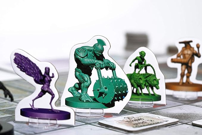 Rabbiteer Dungeon Derby - Family Friendly Strategy Board Game - Standard Edition - 3-6 Players