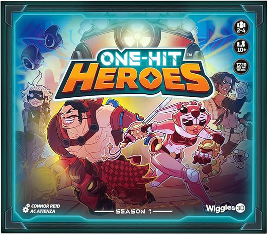 Wiggles 3D One-Hit Heroes – Cooperative Boss Battle Card Game 1–4 Players | Deck-Building | Superhero Co-op Adventure | Ages 10+ | from The Creators of 5-Minute Dungeon