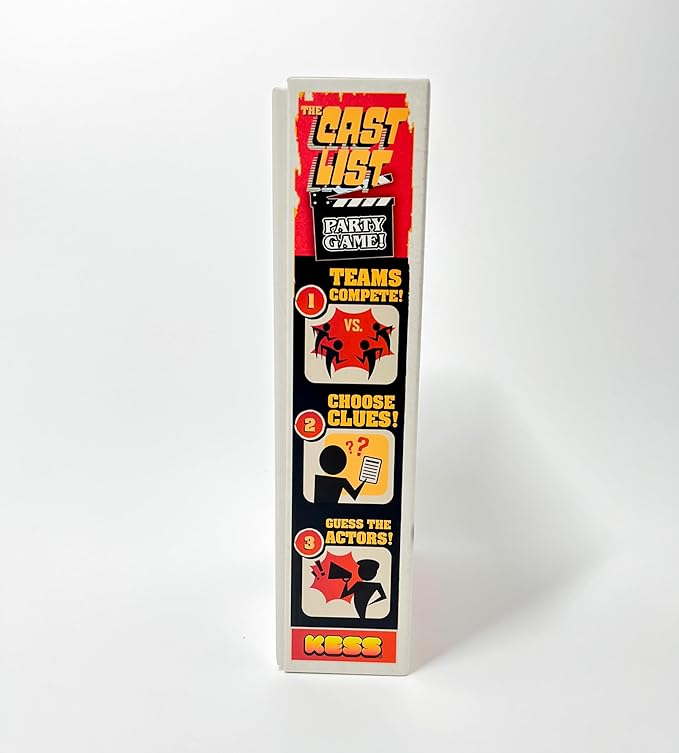 KESS The Cast List Trivia Game, Connect The Movies to find The Right Actor, Strategy and Movie Knowledge to get Ahead
