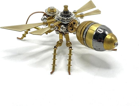 3D Steampunk Metal Puzzle, Mechanical Flying Ants Insects Model Building Kits, Arts & Crafts DIY Projects Hobby Kit,Funny Ideas for Birthday (Flying Ants)