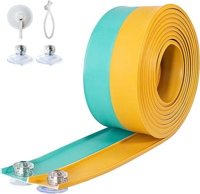 Flex Tracks 15 Ft for Kids Starter Set, Flexible Race Car Ramp Track with Suction Cups Compatible with Diecast 1/64th Cars for Ages 3 & Up (Daytona Blue & Yellow)