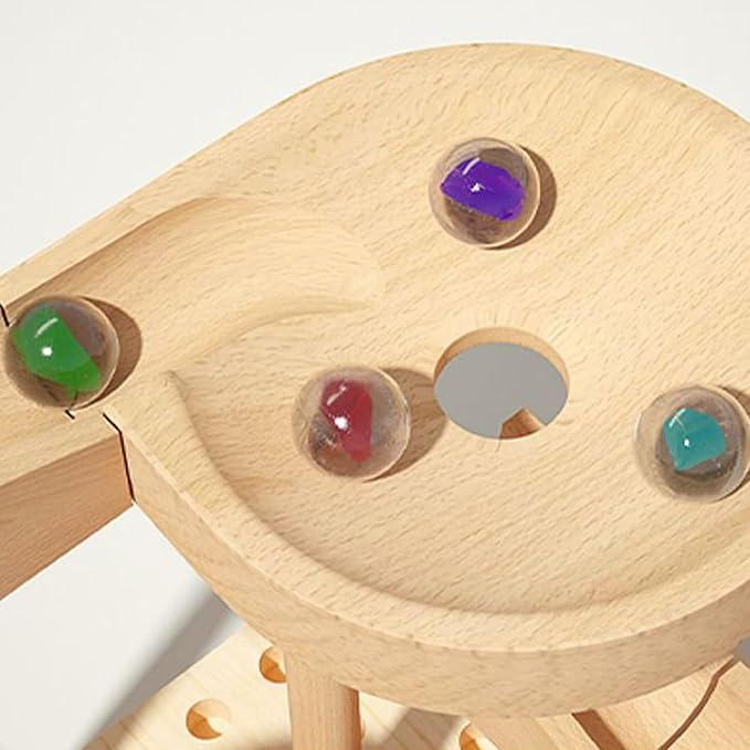Marble Maze - Wooden Funny Educational Games, Marble Maze Game Race Track STEM Toys, Cognitive Skill Development, Problem Solving Fun, Boys, Girls, Classroom, Home, School, Kindergarten, Birthday
