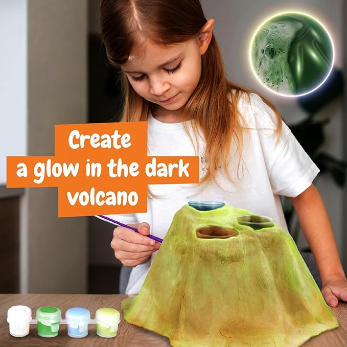 Science4you Rainbow Volcano Toy for Kids - Volcano Kit for Kids, Rainbow Lab + 12 Science Experiments for Kids, Stem Science Toys, Games, Science Gifts for 8+ Year Old Boys and Girls