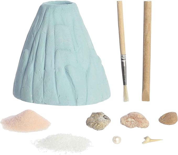 Aurora® Toys Educational Epiphany STEM Labs™ Ocean Floor Volcano Erupt & Dig Kit Toy - Engaging Toy for Scientific Discoveries - Great for Classrooms or Group Learning Environments - 1 Set