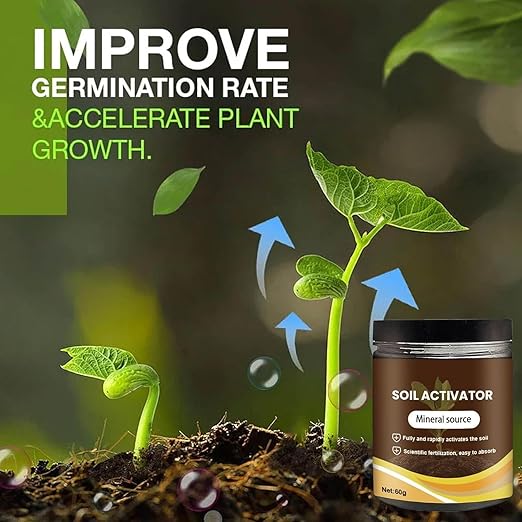 Soil Activators, Organic Soil Activators and Plant Fertilizers, Garden Beds for Cultivation, Potting Mix and Seedling Compost, Promoting Plant Rooting (2 PCS)