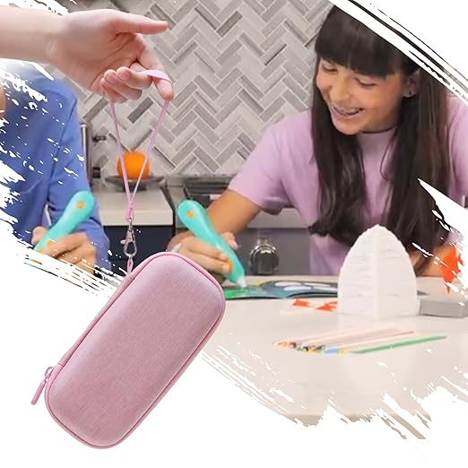 XANAD 3D Pen Case Compatible with 3Doodler Start+ Essentials/Scrib3D P1 Advanced/MYNT3D 3D Printing Pen for Kids, Pink