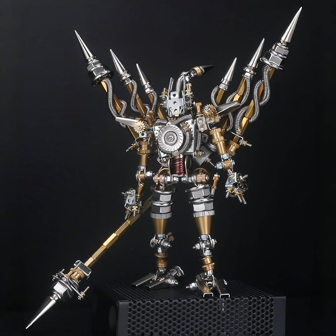 3D Metal Puzzle for Adults,The Three Kingdoms Series Puzzle Building Set，3D Metal Model Kit, Brain Teaser Puzzles DIY Assembling for Stress Relief - High end Men's GIF