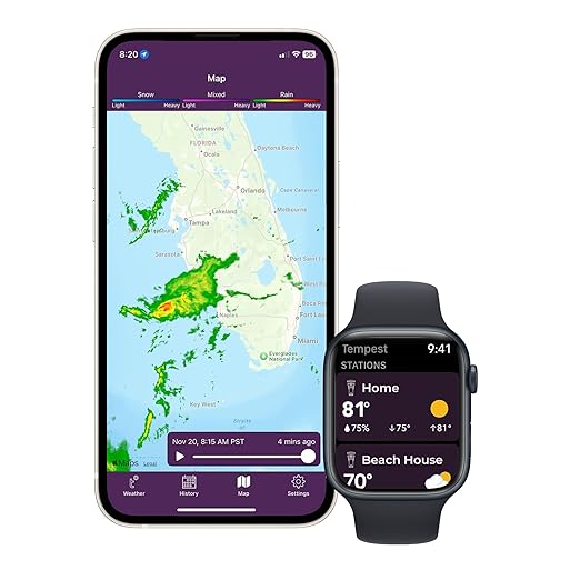 Tempest Weather Station with Built-in Wind Meter, Rain Gauge, and Accurate Weather Forecasts, Wireless, App and Alexa Enabled
