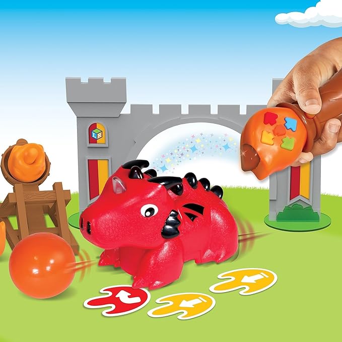 Learning Resources Coding Critters MagiCoders: Blazer the Dragon - Robotics for Kids, STEM Programming, Scientific Building Toys, Engineering Gift Set, Games for Boys and Girls
