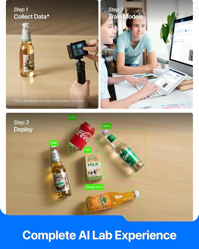 Makeblock mBot2 and AI Camera 2.0：All-in-One AI Vision Module for Education