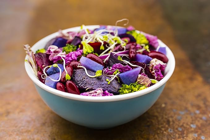 Cabbage Seeds for Sprouting Microgreens – Heirloom, Non-GMO Seeds to Plant & Grow Red Acre Cabbage in Home Indoor Hydroponic Gardens – High Germination Rates, 1 Pound