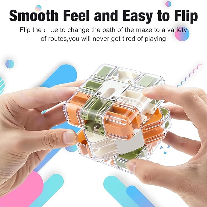Large 3D Labyrinth Puzzle, Engaging Brain Teaser Toy, Mind Teaser Challenge Game, Cultivate Logical Thinking