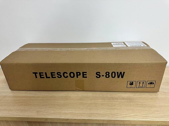 Telescope for Adults High Powered, 80mm Aperture 900mm Professional Refractor Telescope for Adults & Beginners, Compact and Portable Travel Telescopio with Carrying Bag and Designed Phone Adapter