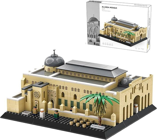 AL-AQSA Mosque Building Blocks Sets Architecture Model Toys Eid Gift for Muslim Adutls Teens 768 PCS