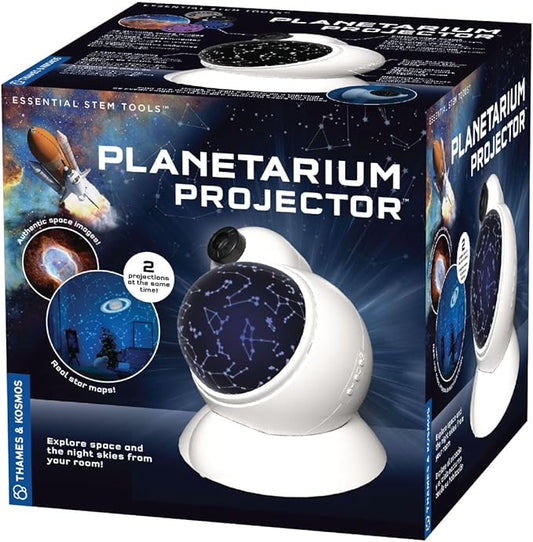 The Thames & Kosmos Planetarium Projector Essential STEM Tool | Illuminate Your Room as a Planetarium Theater | Dual Projector Casts Star Maps & Space-Themed Images from the James Webb Space Telescope