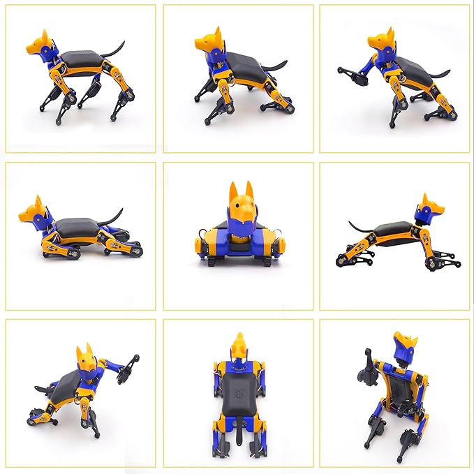 Bittle Robot Dog Kit(Pre-Assembled) | Coding Smart Robo Pet, Quadruped Robot Kit for STEM & Robotics Education | Programmable Open Source, App Control IoT Robotics for Engineers, Geeks, & Students
