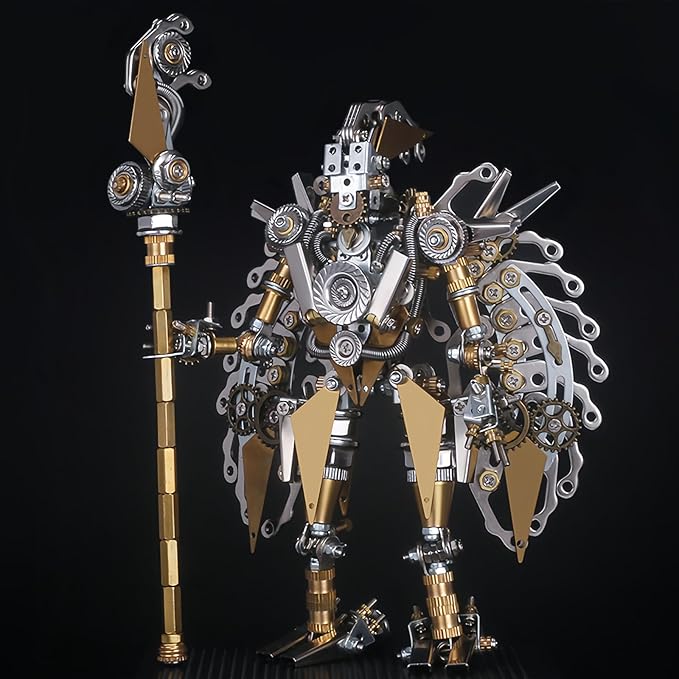 3D Metal Puzzle for Adults,The Three Kingdoms Series Puzzle Building Set，3D Metal Model Kit, Brain Teaser Puzzles DIY Assembling for Stress Relief - High end Men's GIF