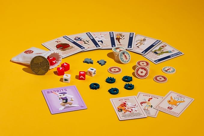 Deluxe Edition – Premium Strategy Board Game for Adults & Family, 2–5 Players, 1-2 Hours, Resource Management, Area Control, Asymmetric Powers w/Nuclear Farm Animals, Great for Game Night