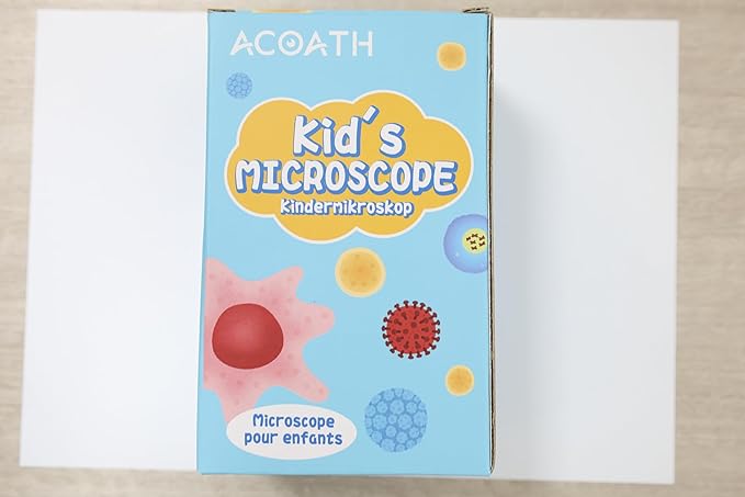 Microscope for Kids, 1000X Handheld Digital Miniscope with 2.0" Screen, Portable Pocket Microscope Education Toys Christmas Gifts for Age 3 4 5 6 7 8 9 10 Girls Boys