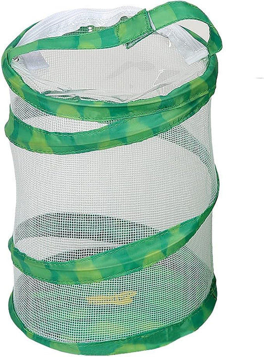 Insect Lore Mini Butterfly Habitat | Clear Mesh, Zipper, 8” Tall | Pop Up Folds Flat | Habitat for Most Insects