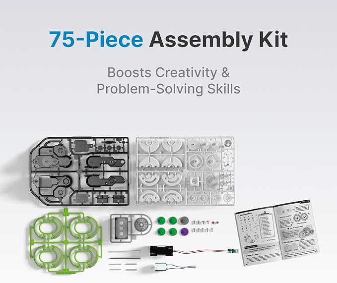 Obstacle Challenger Collins, STEM Educational Robotic Assembly Toy