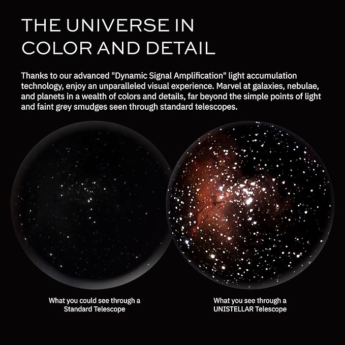 UNISTELLAR Bundle: EVSCOPE 2 Smart Telescope + Official Backpack (2 Items)