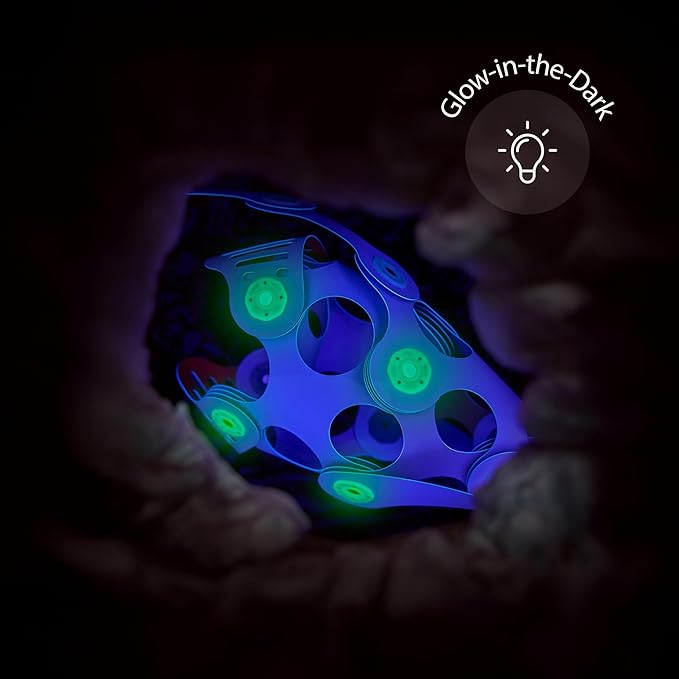 Clixo Ocean Creatures Pack - Glow-in-The-Dark Magnetic Building Toy - 24 Flexible Magnet Pieces for Underwater Adventure. Imaginative STEM Toy. Screen Free Kids Gift & Travel. Ages 6+ [New]