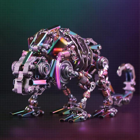 3D Metal Puzzle for Adults,Chameleon Puzzle Building Set，3D Metal Model Kit, Brain Teaser Puzzles DIY Assembling for Stress Relief - High end Men's Gift