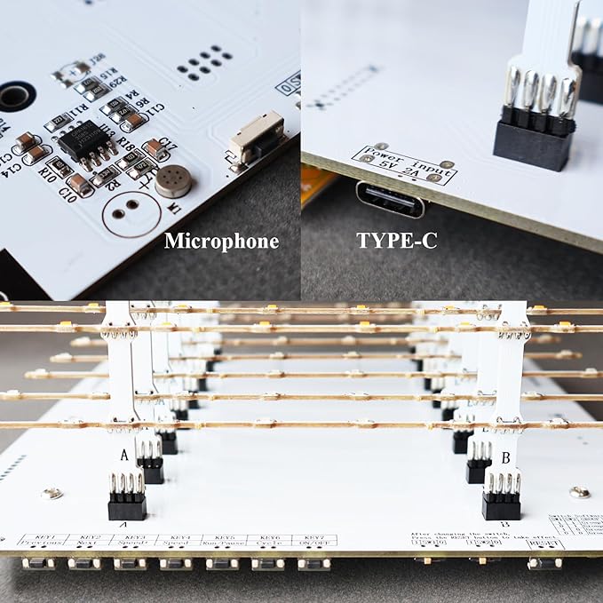 3D Led Cube Kit DIY Electronics Kit (3D8P-MULTI-SMD-KIT)