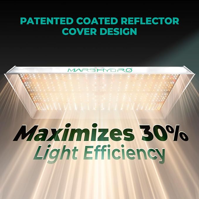 MARS HYDRO TSW2000 Led Grow Light 300 Watt Dimmable Daisy Chain Full Spectrum Growing Lamps for Indoor Plants Seeding Veg Bloom Light for 3x3/4x4ft Coverage