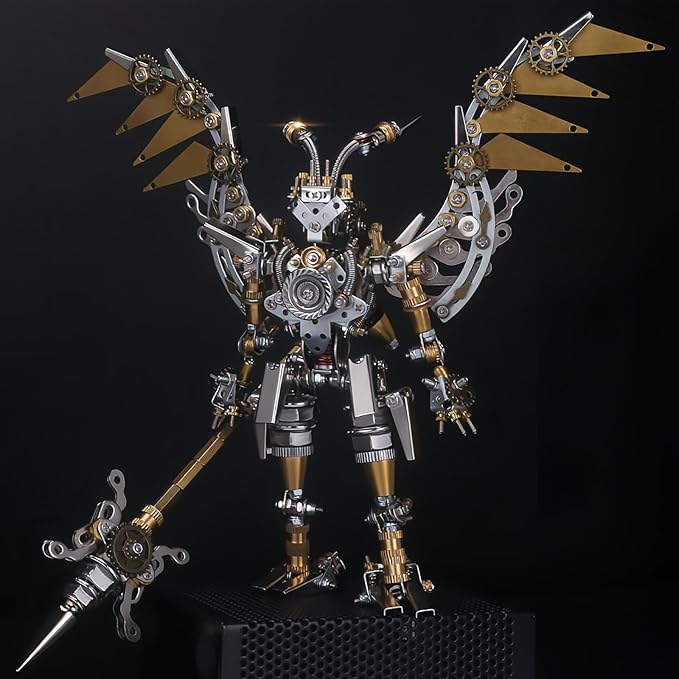3D Metal Puzzle for Adults,The Three Kingdoms Series Puzzle Building Set，3D Metal Model Kit, Brain Teaser Puzzles DIY Assembling for Stress Relief - High end Men's GIF