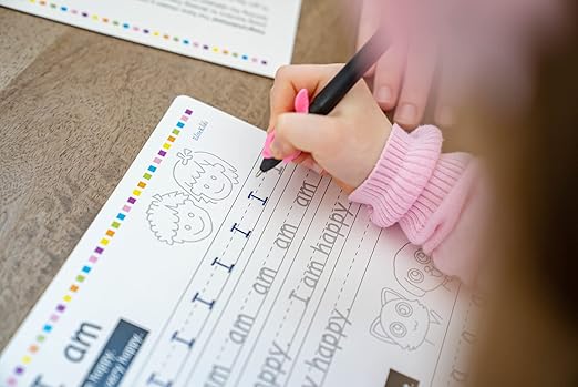Teacher Designed Reusable Kindergarten Sight Words-EliteKids Large Magic Practice Copybook For Kids- Handwriting practice Letter Tracing Books for Kids Ages 3-5, Magical handwriting workbooks