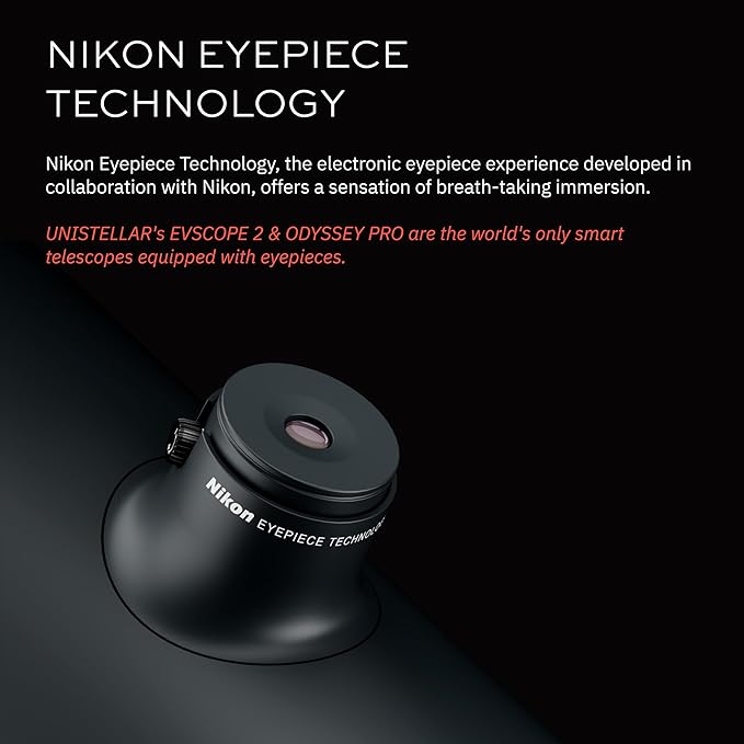 UNISTELLAR Bundle: EVSCOPE 2 Smart Telescope + Official Backpack (2 Items)